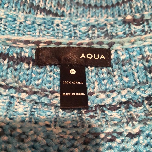 Aqua sweater - Picture 4 of 4